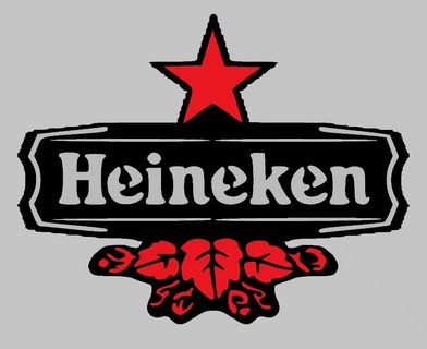 Heineken logo alkol 3d print model - Mito3D