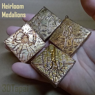heirloom talismans elden ring medalion jewelry game 3dtapai 3d print model - Mito3D