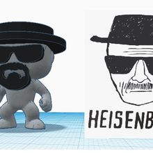 kötü kırma heisenberg heisenberg pop pop çeşitli breaking bad heisenberg funko funko pop 3d print model - Mito3D