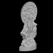 hel realm goddess stl 3d print model - Mito3D
