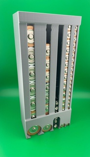 heldwell battery magazine battery organizer battery organizer dispencer wall mount  3d print model - Mito3D