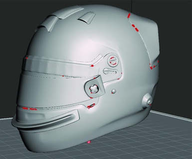 capacete Lewis Hamilton motor corrida brinquedos capacetes figura f1 Fórmula formula1 1 3d print model - Mito3D