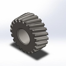 helical gear various gearbox spiral 3d print model - Mito3D
