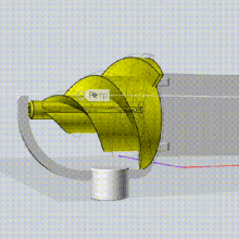 helicoidal molino de viento varios turbina el 3d print model - Mito3D