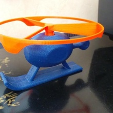 helico flying helix helice 3d print model - Mito3D