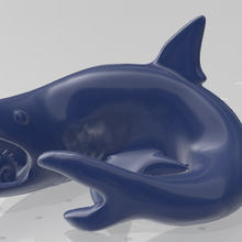 helicoprion animal toy toys shark art paleontology 3d print model - Mito3D