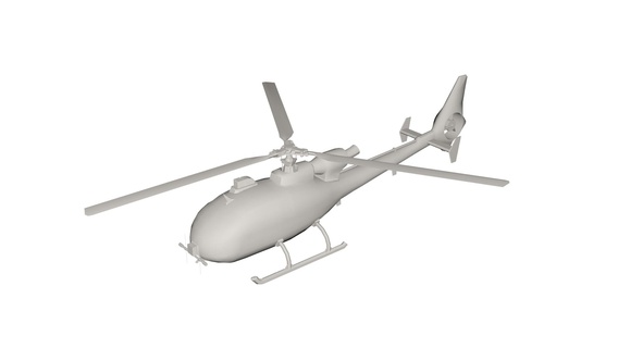 Hubschrauber Spiel Militär Armee Marine Flugzeug Kämpfer LKW modern bereit niedrig poly Krieg Fahrzeug 3d print model - Mito3D