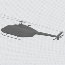 helicopter game background war aircraft 3d print model - Mito3D