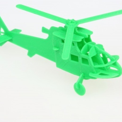 helicopter puzzle various art toy 3D print model - Mito3D