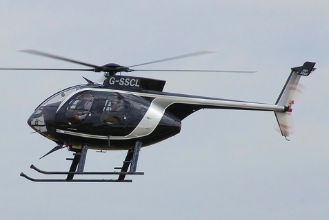 Hubschrauber md 500 3d print model - Mito3D