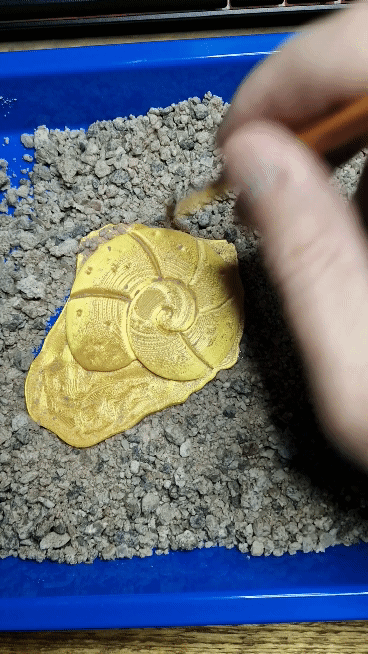 hélix fossile Pokémon nintendo artefact Gameboy 3D print model - Mito3D