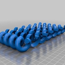 helix shapes 3d experiment spring 3d print model - Mito3D