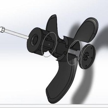 hélice lancha 3d print model - Mito3D