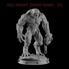 hell knight doom eternal slayer demon diablo game videogame statue figure miniature marvel dc comics movie mortalkombat starwars cyberdemon brutal 3d print model - Mito3D
