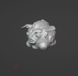hell sheep hobby sculpture sculpting blender 3d print model - Mito3D