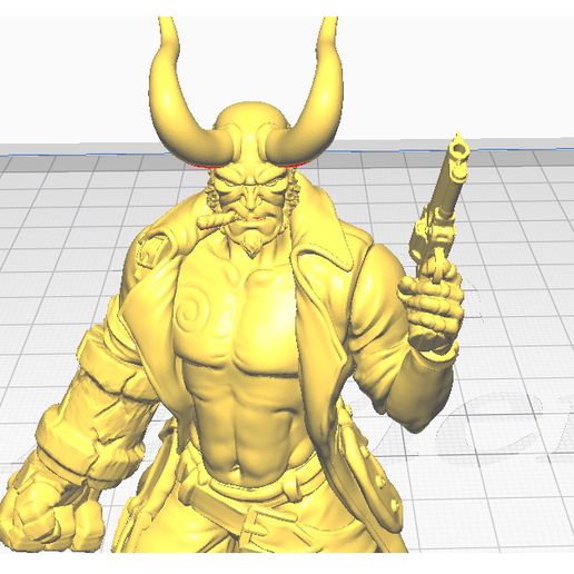 Höllenjunge Körper 3D print model - Mito3D