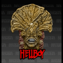 Hellboy ángel muerte imán 3d impresión Arte demonio Miguel mignola coleccionables busto juguete diablo mal pistola infierno Hellboymovie mini película 3d print model - Mito3D