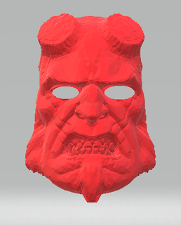 ragazzo infernale maschera Halloween 3d print model - Mito3D