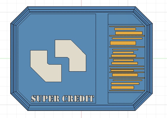 helldiver 2 super credit game helldivers democracy keychain keyring rpg toy art 3d print model - Mito3D