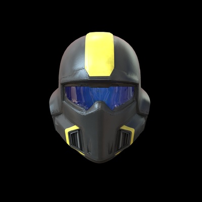 buzos infierno 2 b 01 táctico preciso usable casco armadura cosplay traje helldiver accesorios 3d print model - Mito3D