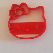 hello kitty cookie cutter various biscuit cutting 3d print model - Mito3D