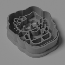 hello kitty cookie cutter tool cookies 3d print model - Mito3D