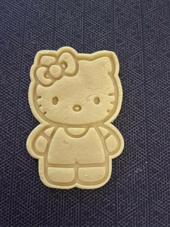 Ciao gattino taglierina pennarello biscotto pendente 3d print model - Mito3D