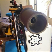 hellobee prusa - porta bobina strumento beeverycreative roller filamento bq spool titolare 3d print model - Mito3D