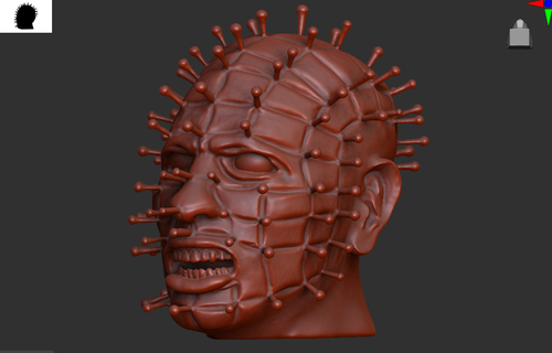 Hellraiser Arte stl zbrush 3d print model - Mito3D