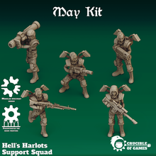 infernos harlots comando especial armas 3d print model - Mito3D