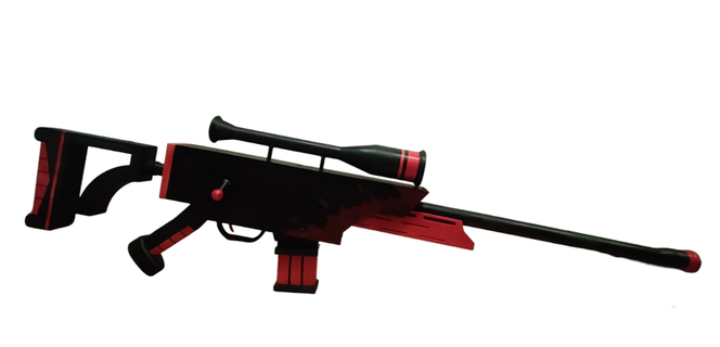 tremendo jefe blizo rifle pistola herramientas Helluvaboss bombardeo aéreo armas bricolaje diy hazbin hotel Hazbinhotel ropa Millie moxxie 3d print model - Mito3D