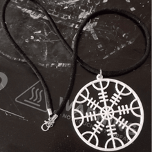 helm awe norse mythology vikings of pendants keychain 3d print model - Mito3D