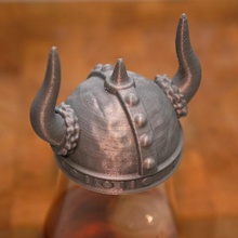 barre glencairn la maison verrerie le casque couvercle viking boire des aliments 3d print model - Mito3D