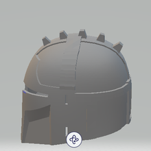 casco arte 3d print model - Mito3D