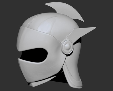 capacete grendizer Goldorak Goldrake Actarus 3d print model - Mito3D