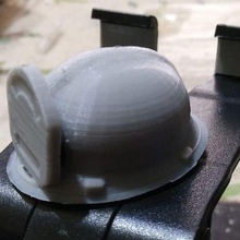 casco bombero chile 3d print model - Mito3D