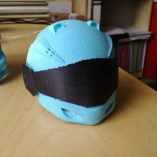capacete modelo de concurso a arte criaturas viseira moto 3d print model - Mito3D