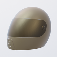 casque moto courses course décoration 3d print model - Mito3D