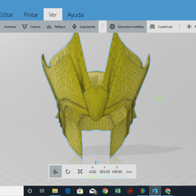 casco de la saga una armadura dorada saint seya tamaño real cosplay juego seiya caballeros oro los del zodiaco 3d print model - Mito3D