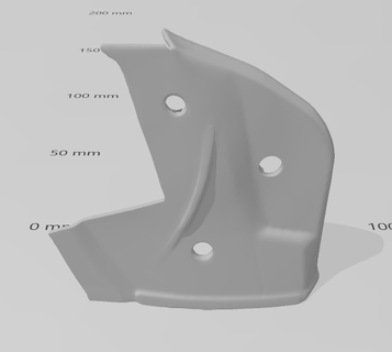 casco visera bloquear 3d print model - Mito3D