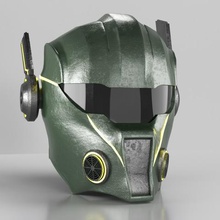 capacete de guerreiro 2084 a moda jogo ação unidade interessantes proteção estilo decoração futuro cyberpunk cosplay beleza orelhas 3d print model - Mito3D