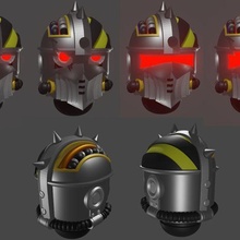 helms iron 3d print model - Mito3D