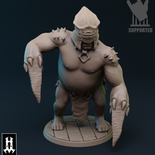 helmund fat game animal art toy miniature monster fantasy 3d print model - Mito3D