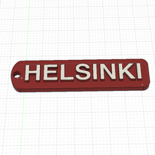 Helsínquia la casa papel chaveiros Bella tchau chave anel 3d print model - Mito3D