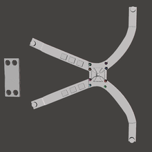 heman flexibel Rüstung motu Klassiker Skelett 3d print model - Mito3D