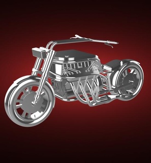 Hemi 426 helikopter motosiklet bisiklet motor two wheeled araç bisikletçi spor moto üst hız turbo Roadster 3d print model - Mito3D