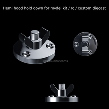 hemi hood hold model kit rc custom diecast truck slot car dodge chrysler 3d print model - Mito3D