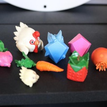 slime rancher hen chickadoo carrot cuberry heartbeet pogofruit plorts game cute food fun henhen 3d print model - Mito3D