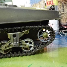 heng long sherman 5-spoked wheels idler 1 16 wwii american tank m4 3d print model - Mito3D