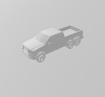 hennessey's f-150-based velociraptor 6x6 free ford f-150 pickup truck pick toy 3d print model - Mito3D
